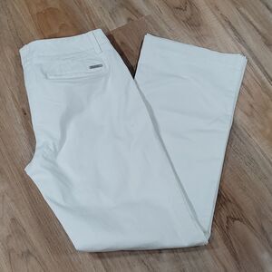 🔺️New York & Co White Bootcut Pants Size 4/27